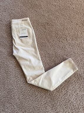 NWT Pilcro and the Letterpress White High-Rise Denim Legging Jeans